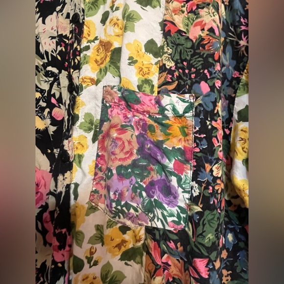 Floral Patchwork Shirt size L - Picture 7 of 12